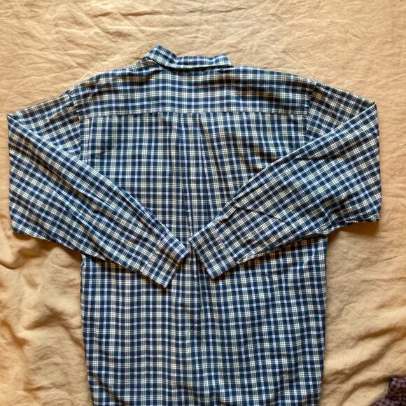 Ralph Lauren Long Sleeve Plaid Button Down Men's Size Small Classic Fit Polo - Picture 2 of 8
